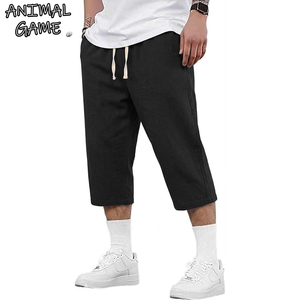 Linen Shorts Men - Summer Linen Shorts Pants for Men
