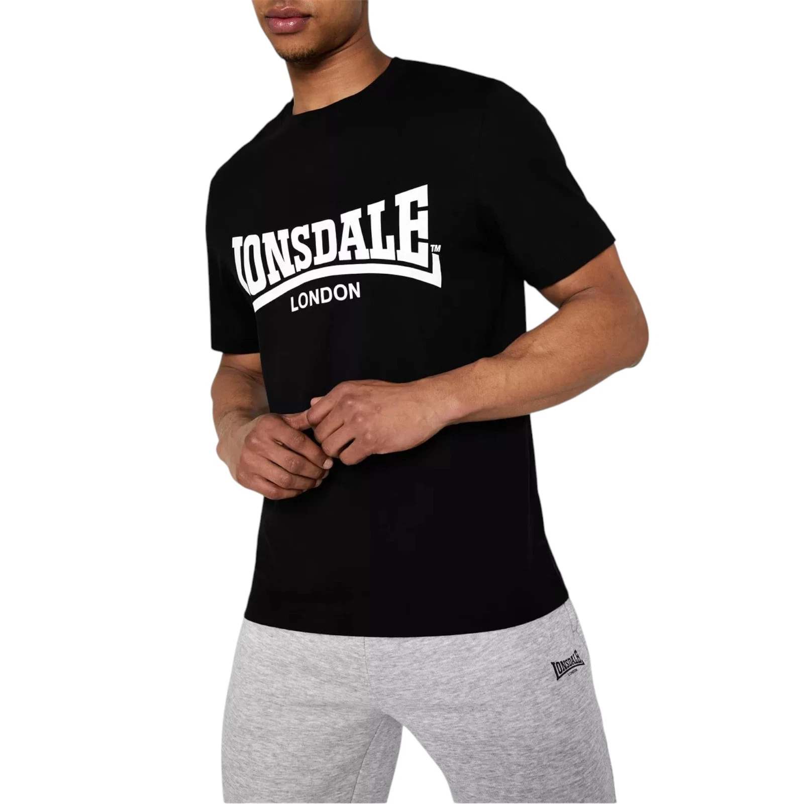 Summer Clothing Essentials Men - Lonsdale Mens T Shirts Essential Logo