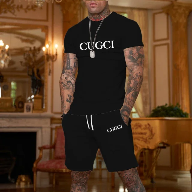 Summer Clothing Essentials Men - Summer T-shirt, shorts men's casual sports