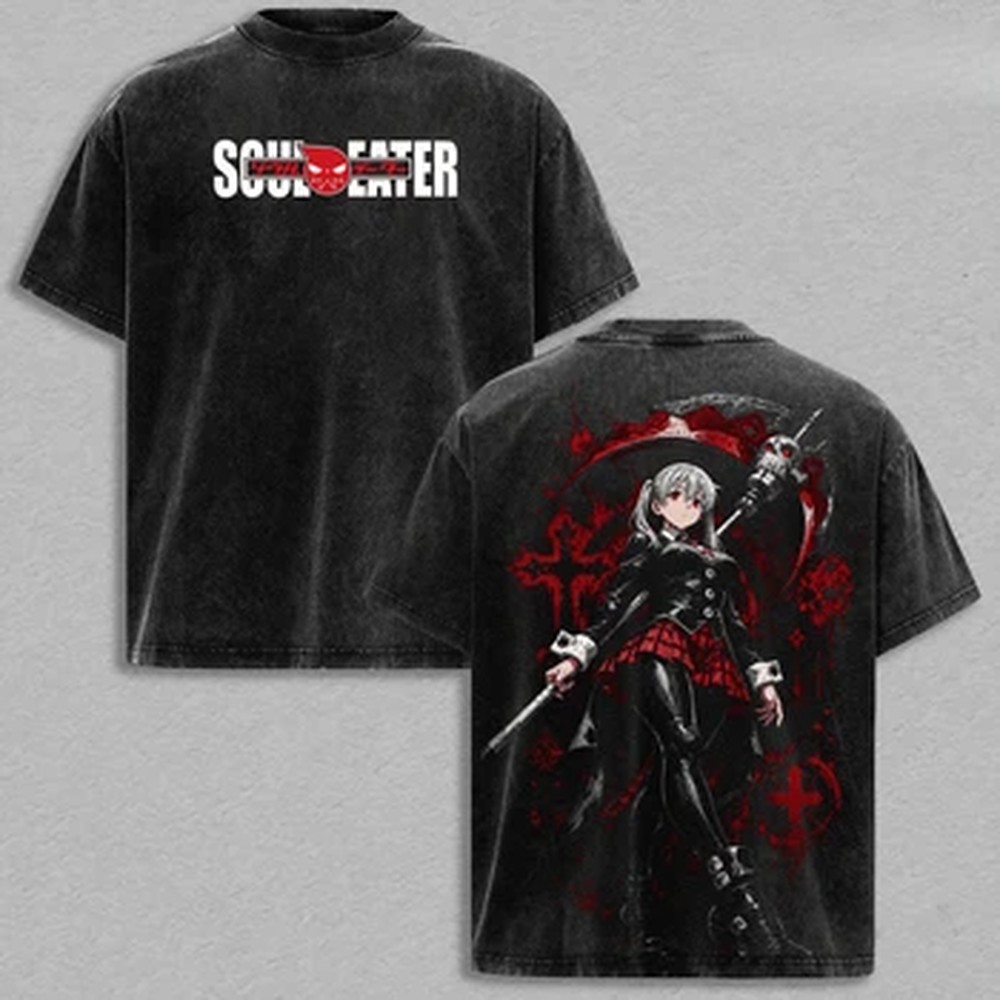 Vintage Summer Clothing Men - Anime Soul Eater MAKA ALBARN T-shirt