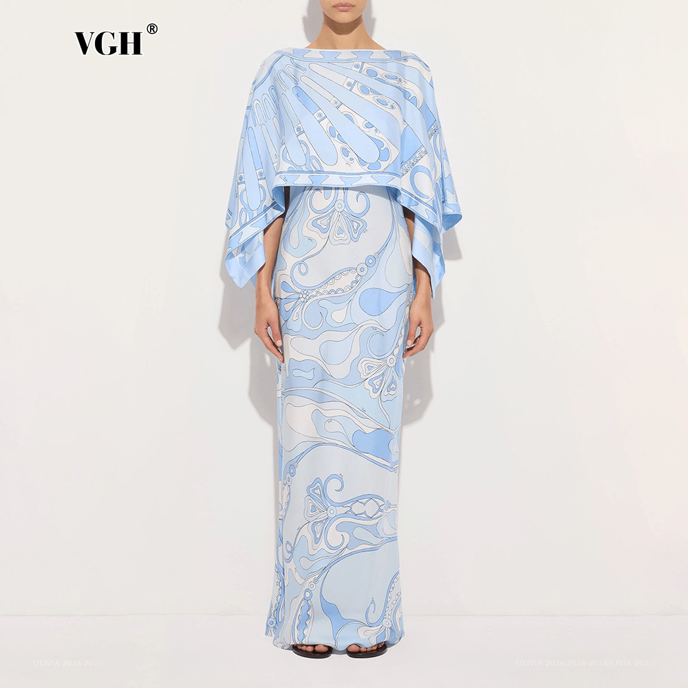 VGH Light Blue Abstract Print  - Summer Light Clothing recension och pris