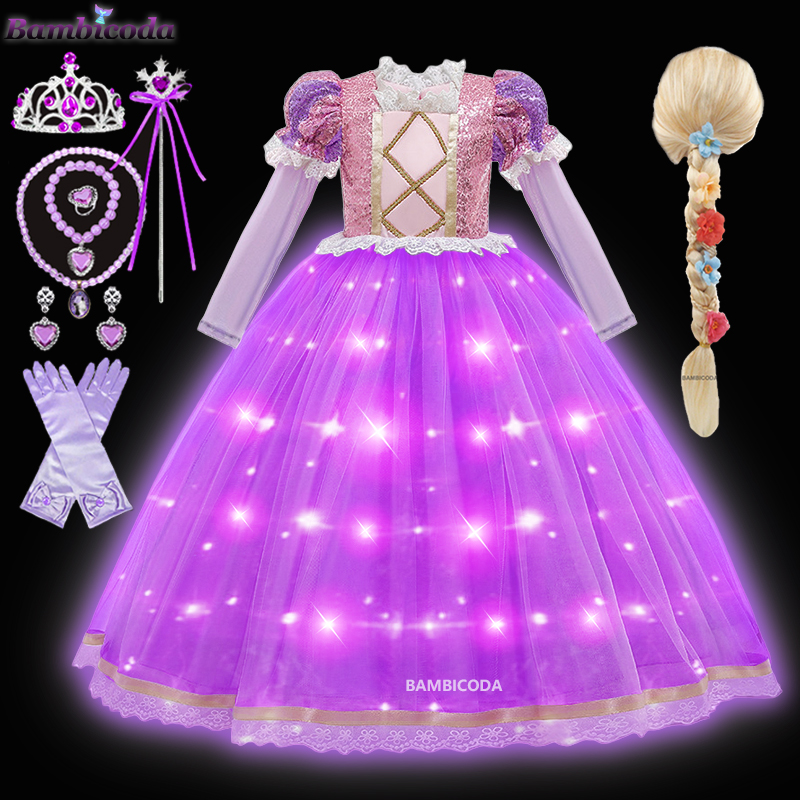 Princess Rapunzel  LED Light U - Summer Light Clothing recension och pris