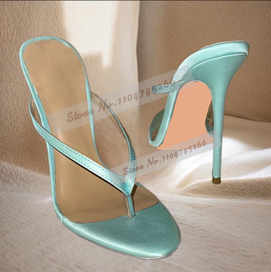 Light Green Satin Clip Toe Hig - Summer Light Clothing recension och pris