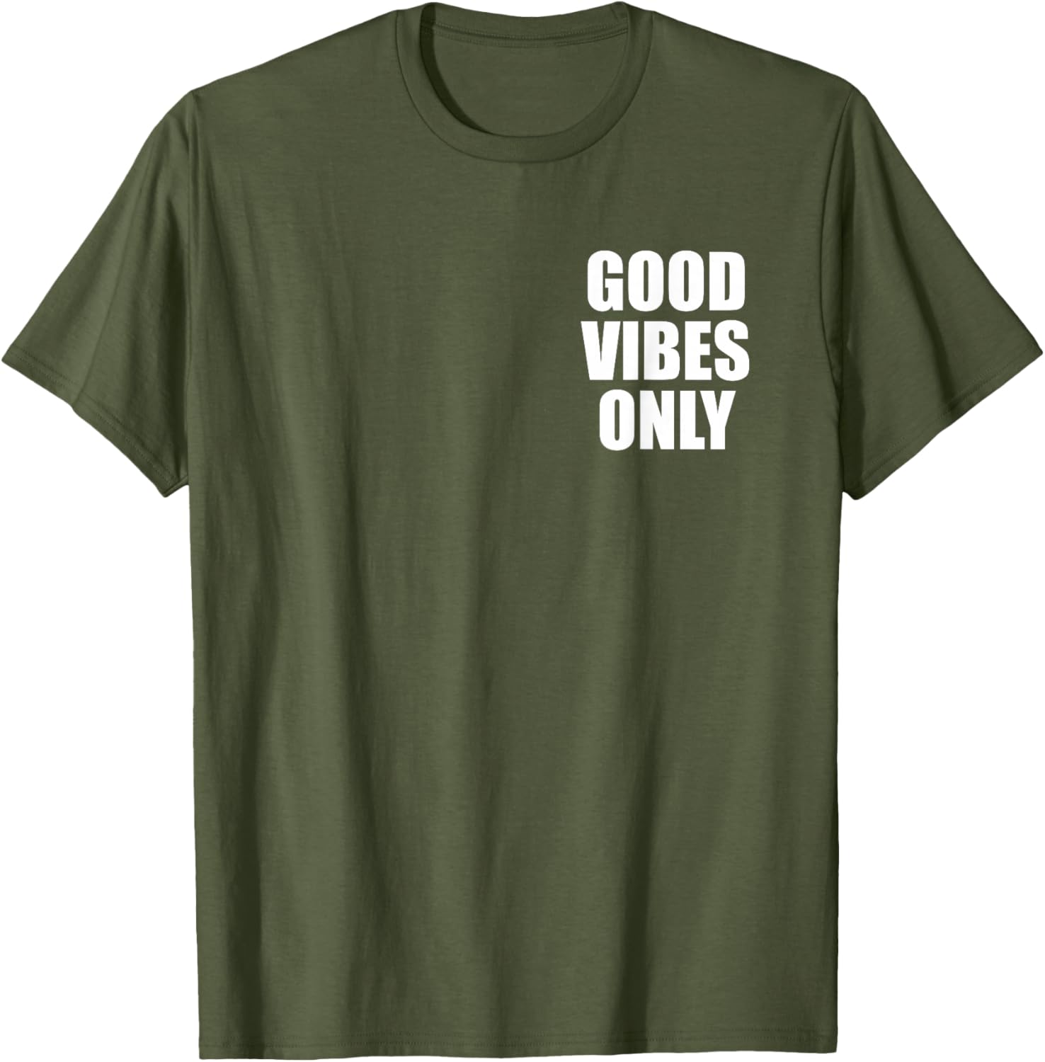 Good Vibes Only Postive Mind T - Summer Vibes Clothing Men recension och pris