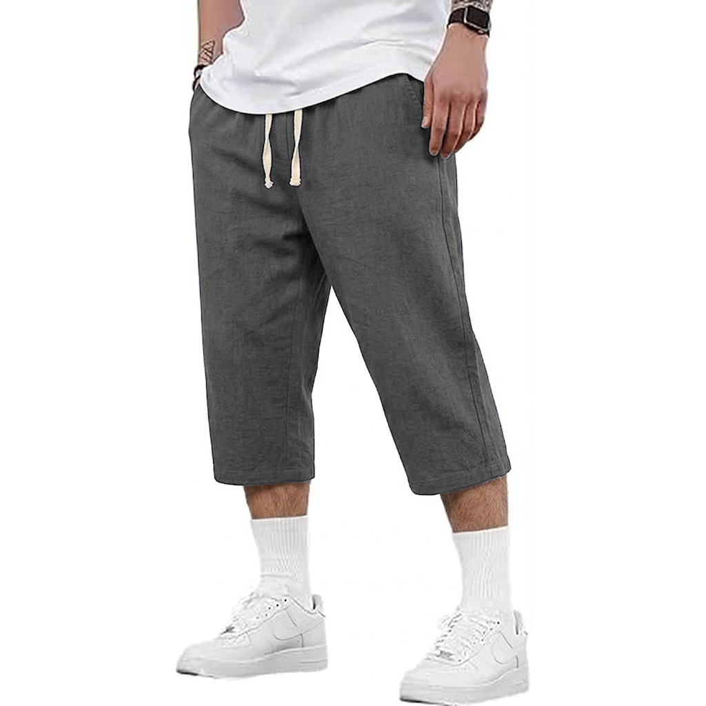Summer Linen Shorts Pants for  - Linen Shorts Men recension och pris