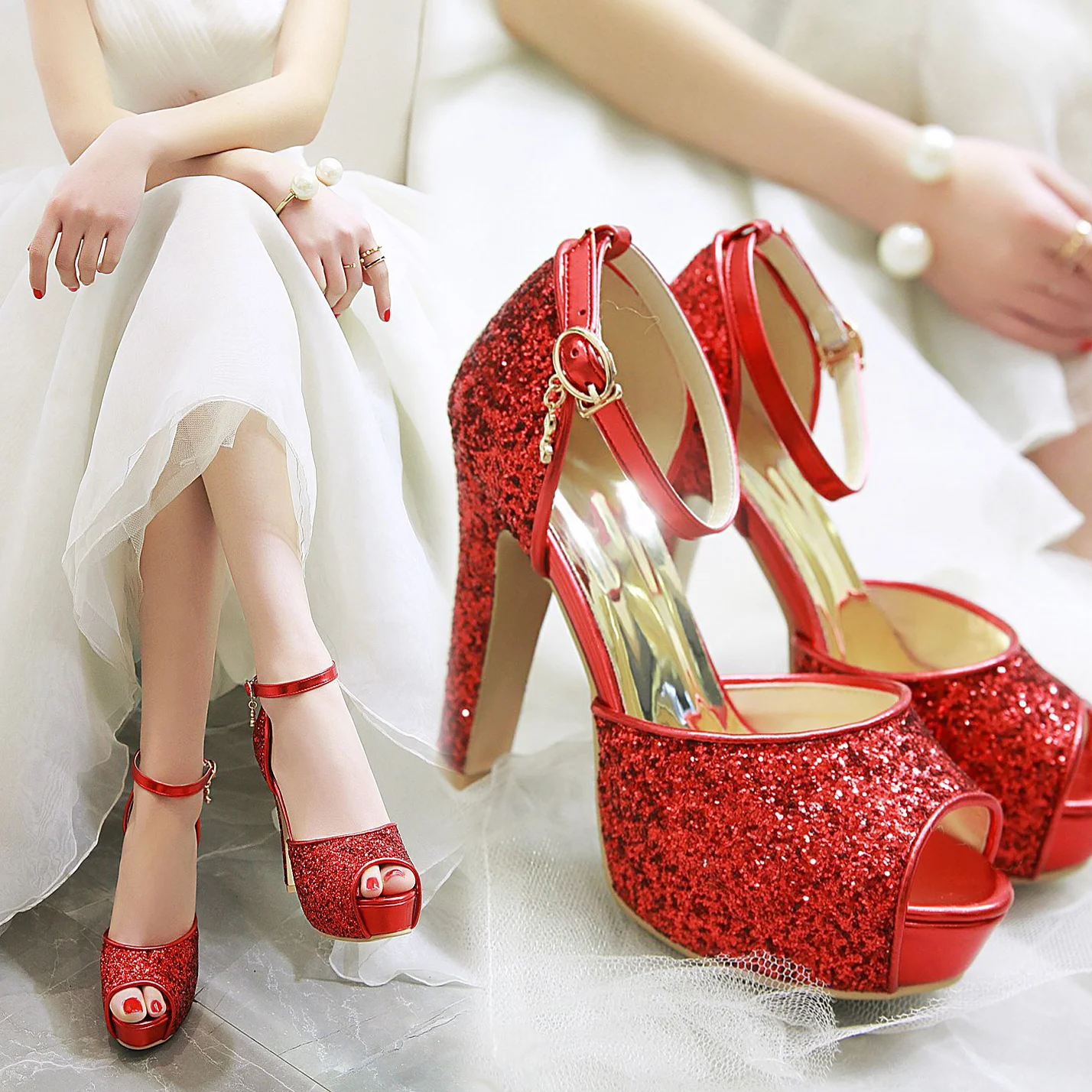 Silver Summer Women High Heel  - Summer Cloth recension och pris