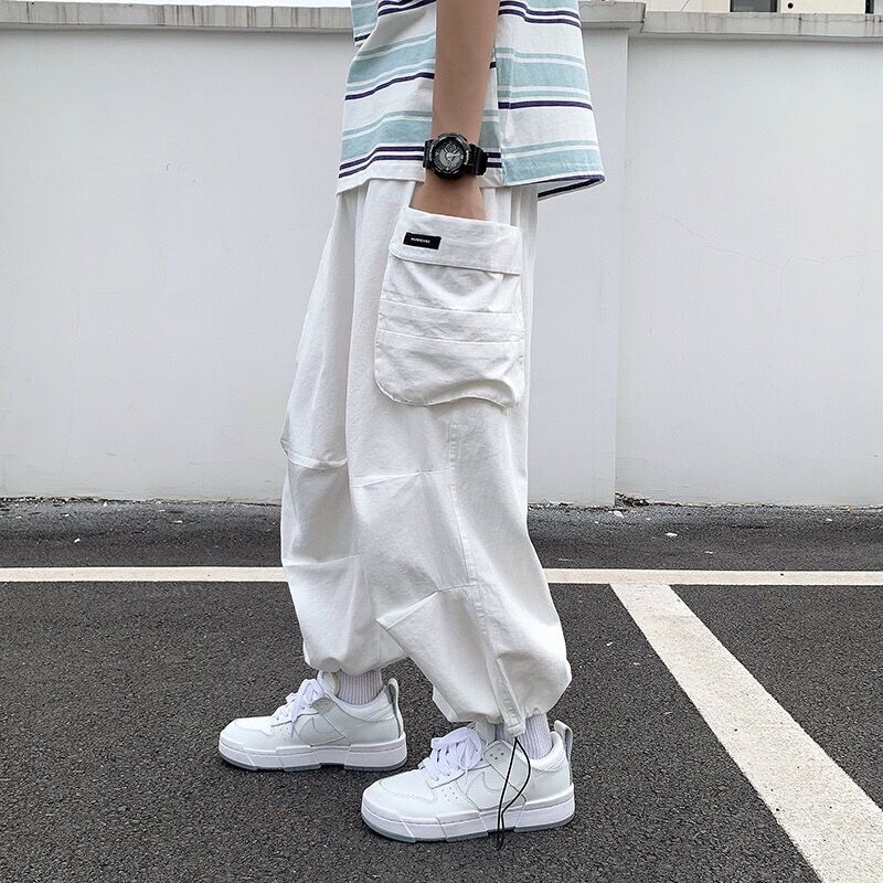 Men Bloomers Loose Cargo Pants - Summer Vibes Clothing Men recension och pris