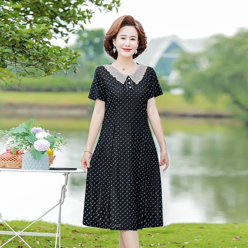 Fashionable Summer Long Dress  - Summer Clothing Over 60 recension och pris