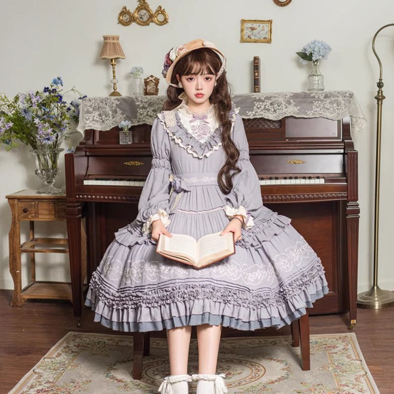 Japanese Cos Kawaii Lolita Dre - Summer Victorian Clothing recension och pris