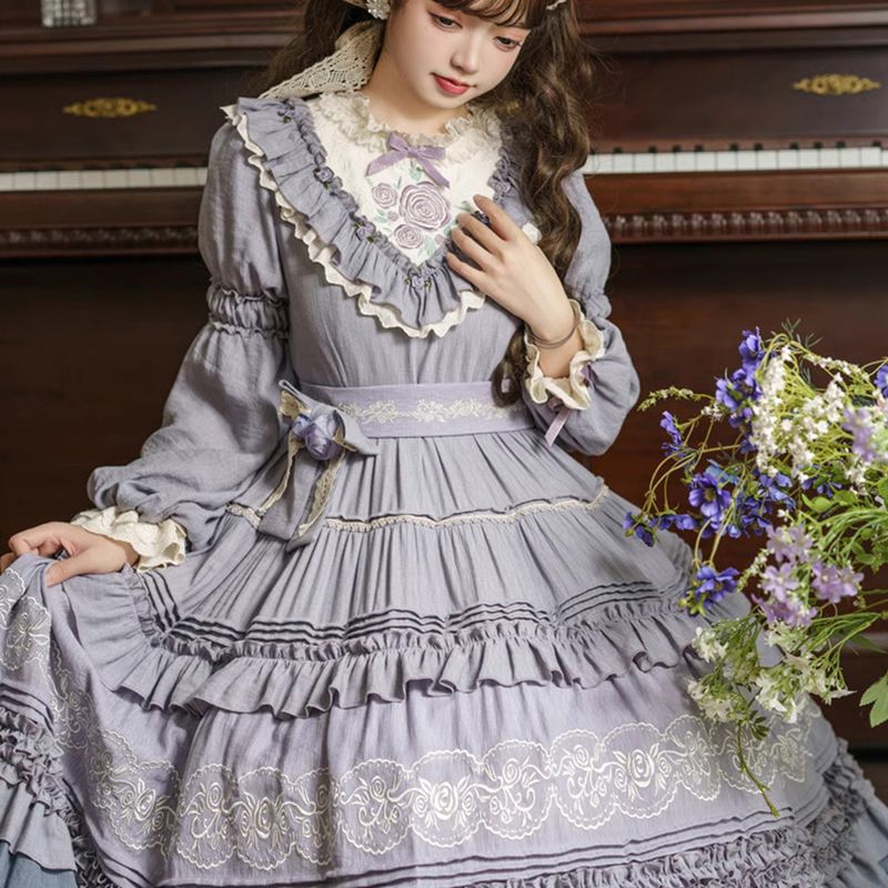 Japanese Cos Kawaii Lolita Dre - Summer Victorian Clothing recension och pris