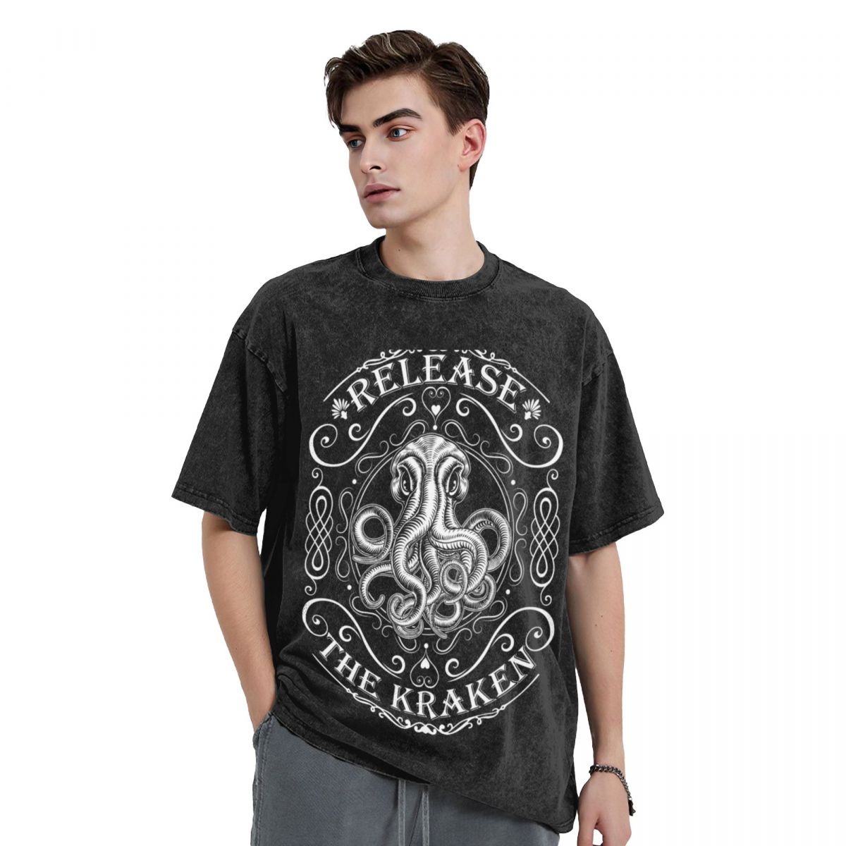 Release the kraken T-Shirt aes - Summer Clothing Release recension och pris