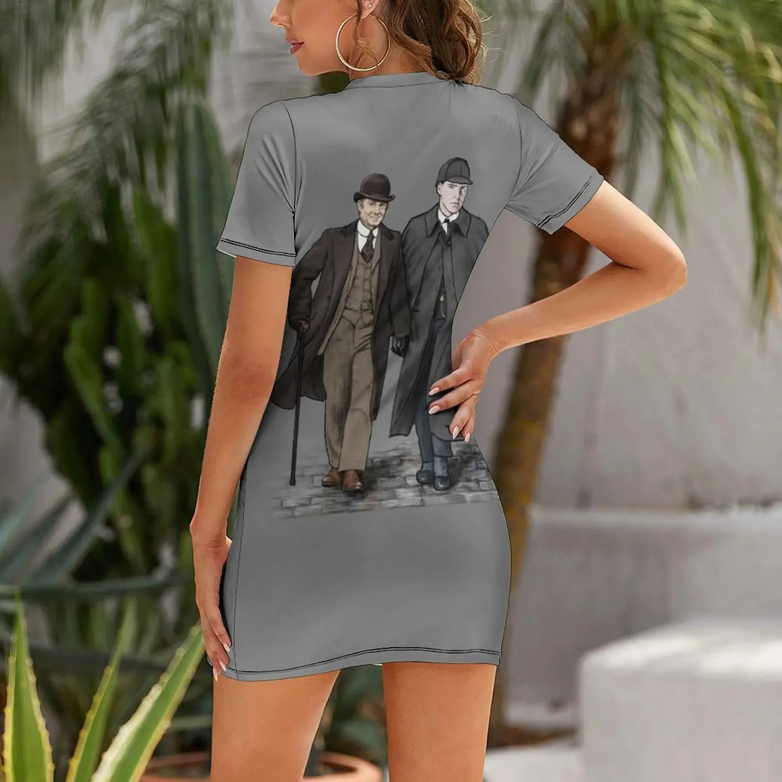 Victorian Johnlock Short-Sleev - Summer Victorian Clothing recension och pris