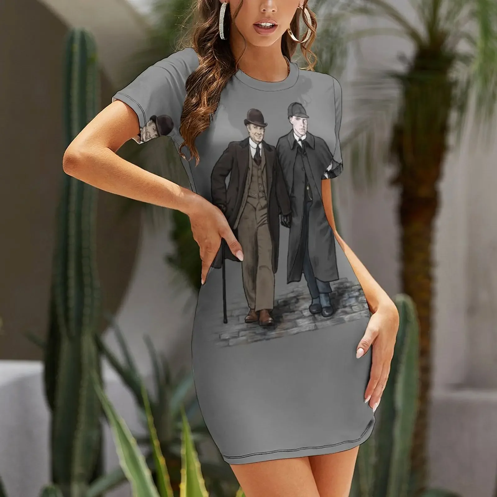 Victorian Johnlock Short-Sleev - Summer Victorian Clothing recension och pris