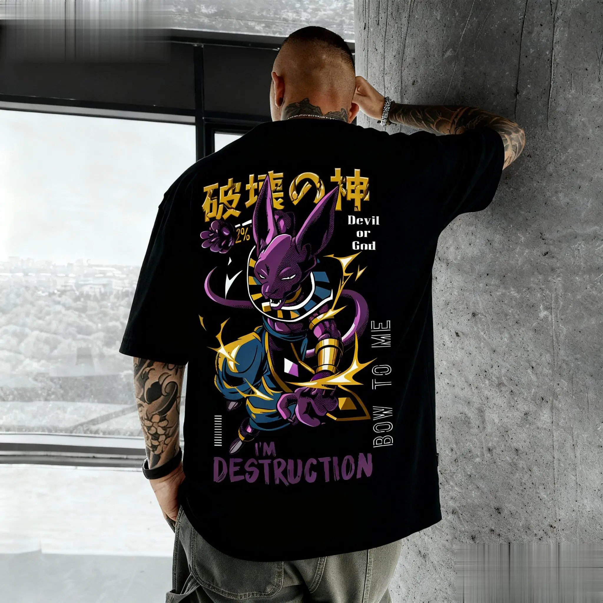 Dragon Ball Beerus Anime Graph - Japan Summer Clothing Women recension och pris