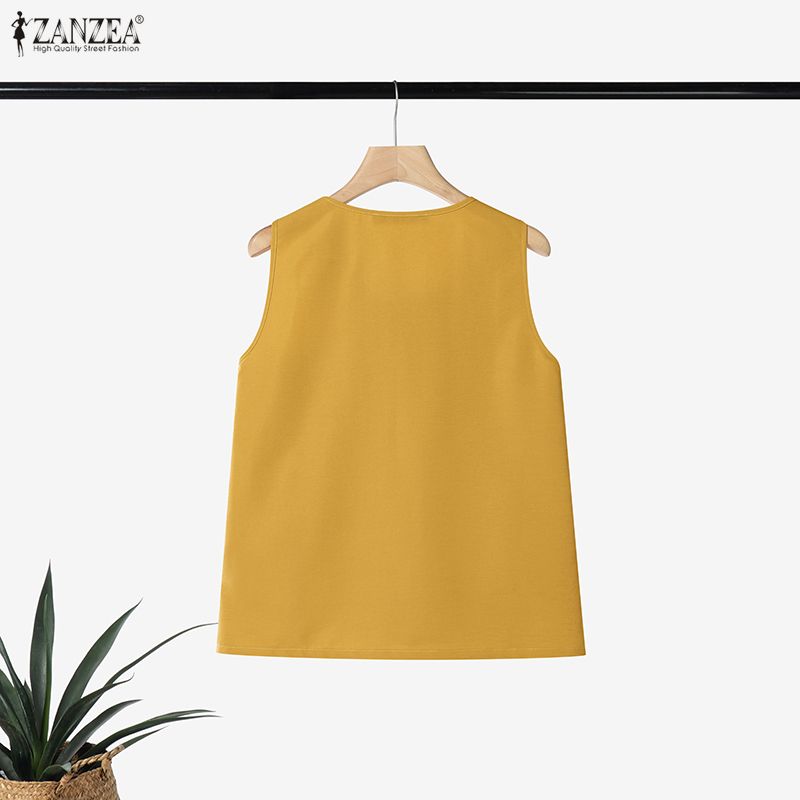ZANZEA Plus Size 5XL Woman Pin - Summer Clothing Plus Size Women recension och pris