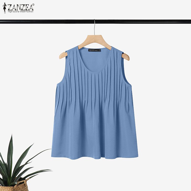 ZANZEA Plus Size 5XL Woman Pin - Summer Clothing Plus Size Women recension och pris
