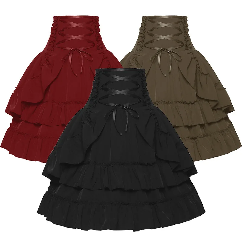Women Victorian Skirt Medieval - Summer Victorian Clothing recension och pris