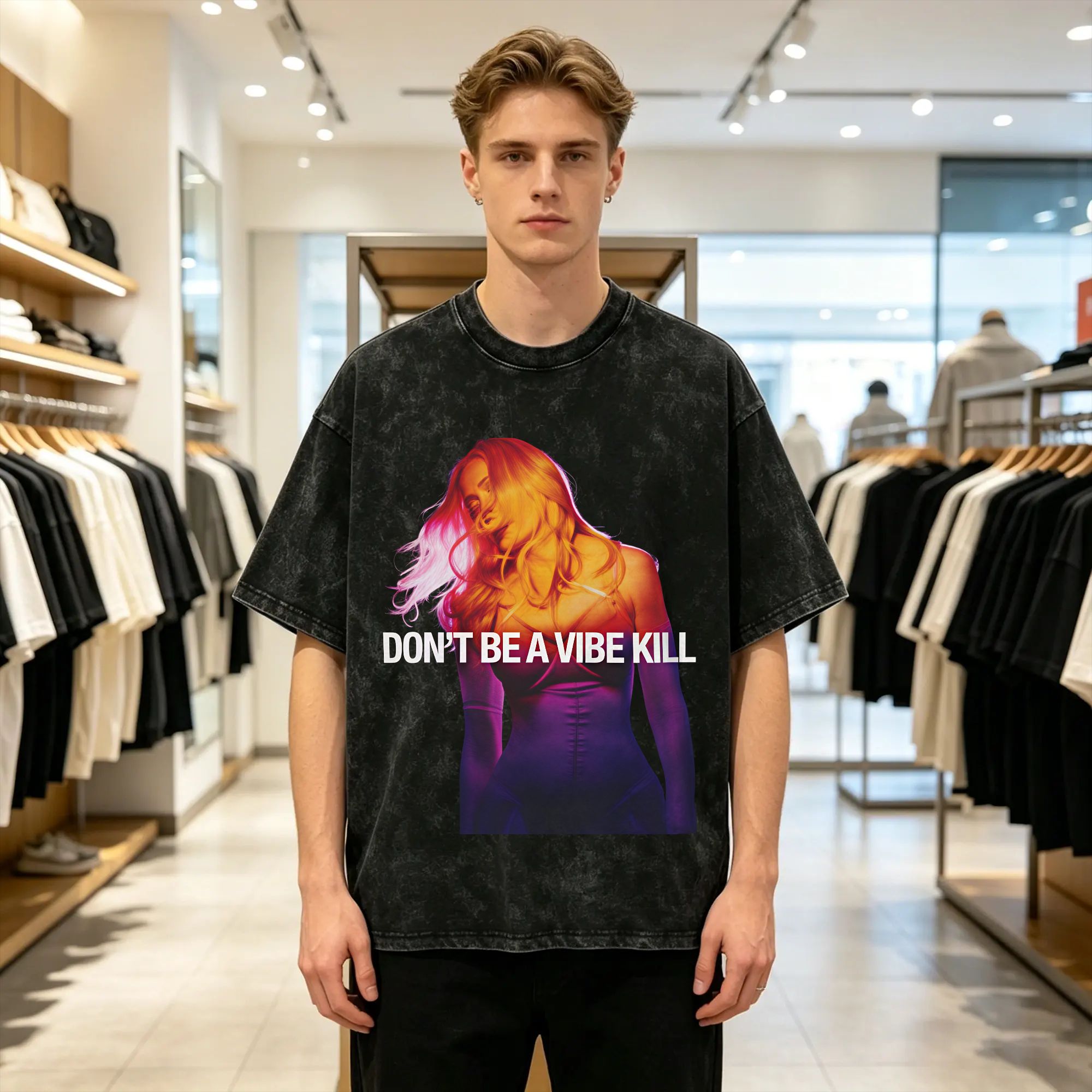Madonnas 2026 T Shirt Men's  P - Summer Vibes Clothing Men recension och pris