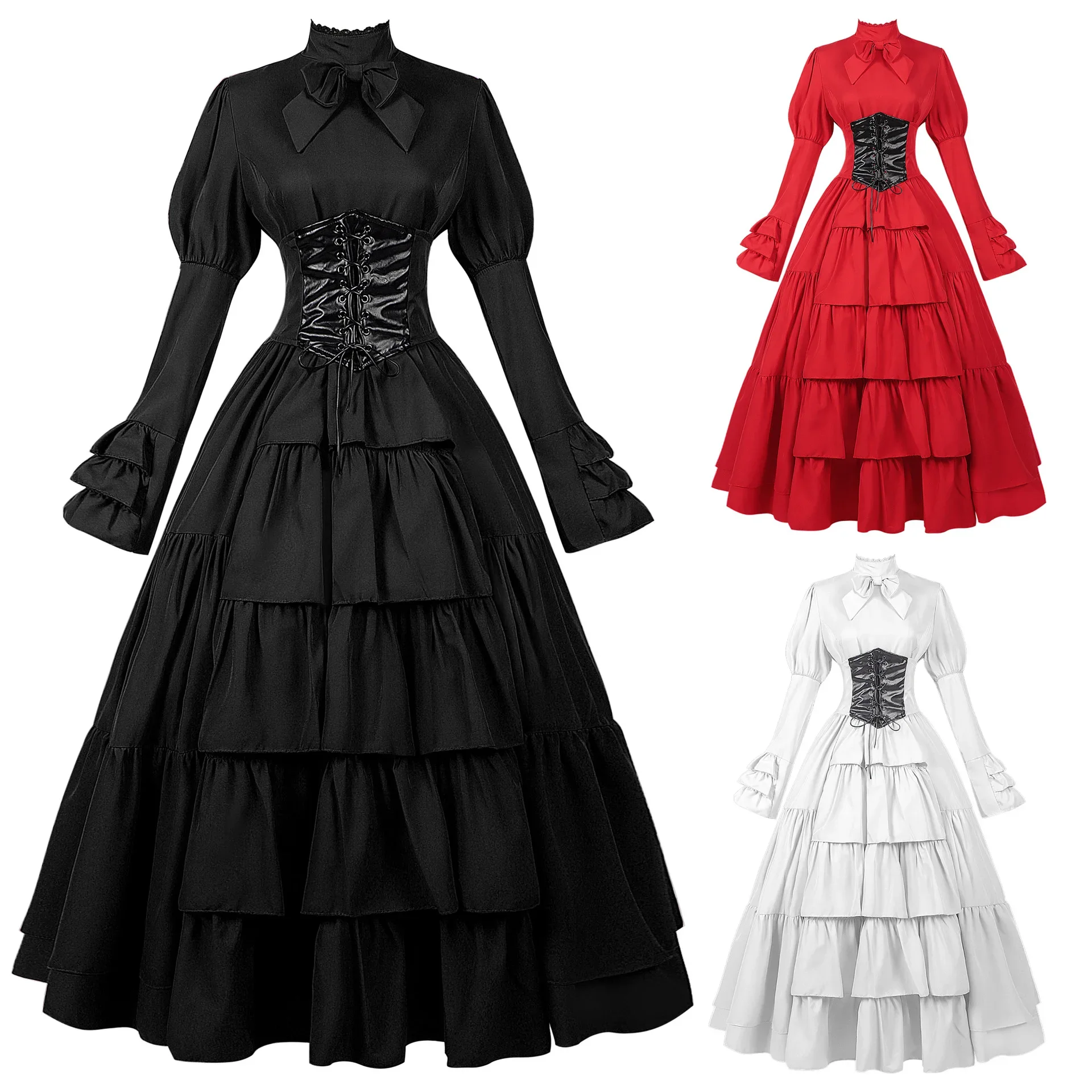Women Halloween Cosplay Costum - Summer Victorian Clothing recension och pris