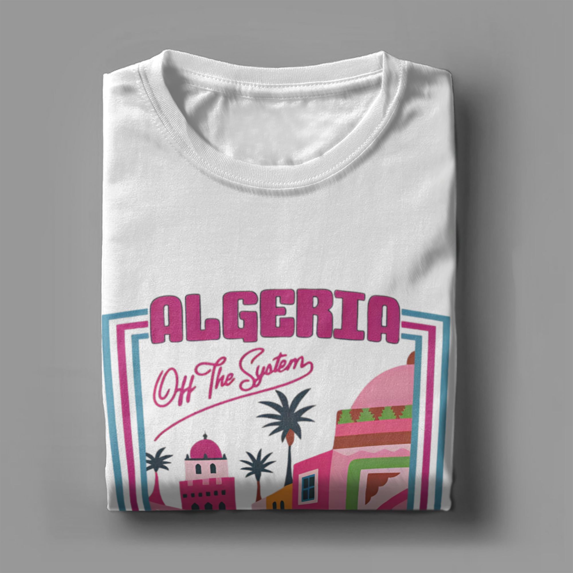 Oversized T Shirt Summer ALGER - Summer Vibes Clothing Men recension och pris
