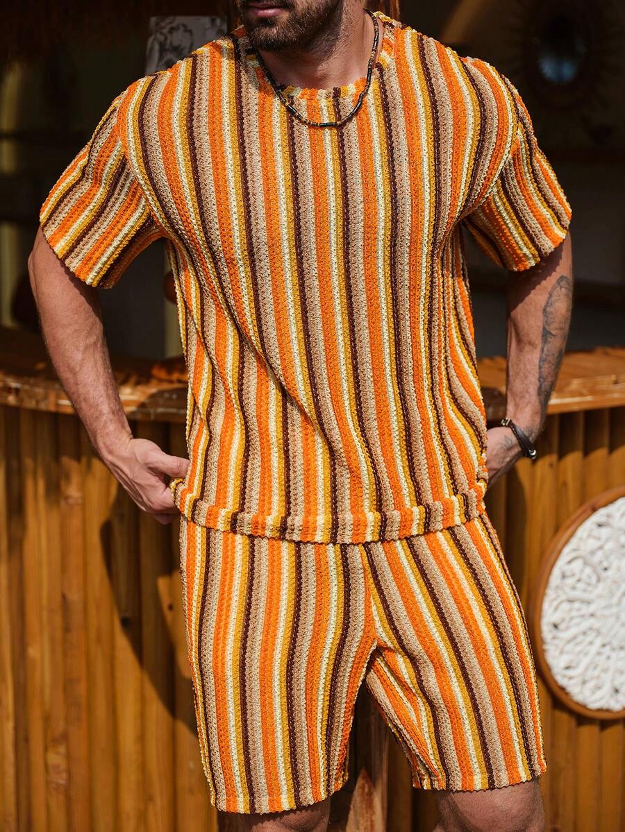 Genlund Men's Knit T-Shirt Set - Summer Clothing Crochet Patterns recension och pris