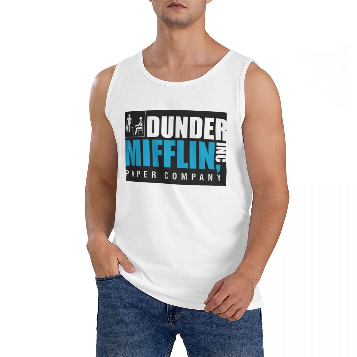 100% Cotton Dunder Mifflin Pap - Summer Clothing Essentials Men recension och pris