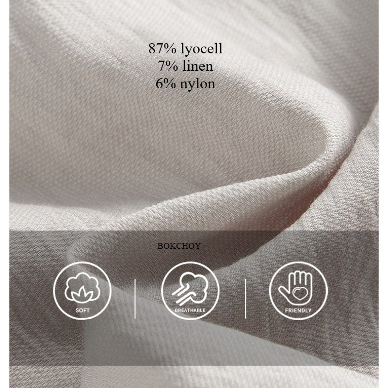 2026 Spring Summer New Thin Ly - Summer Clothing Men Linen recension och pris