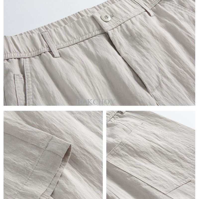 2026 Spring Summer New Thin Ly - Summer Clothing Men Linen recension och pris