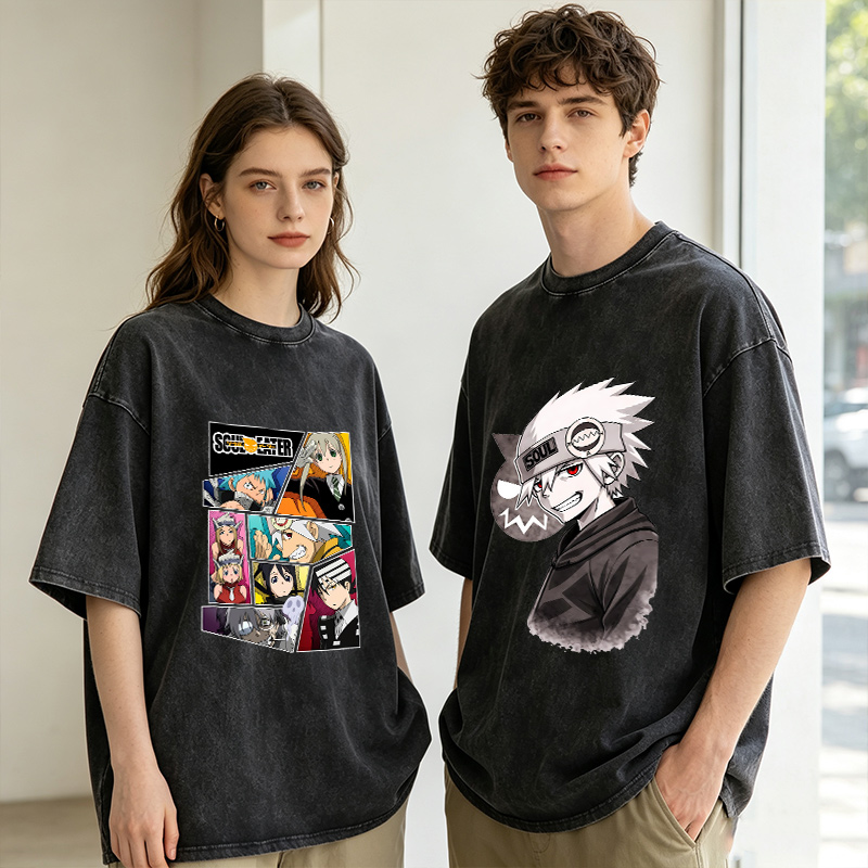 Soul Eater Men Women T-shirt W - Vintage Summer Clothing Men recension och pris