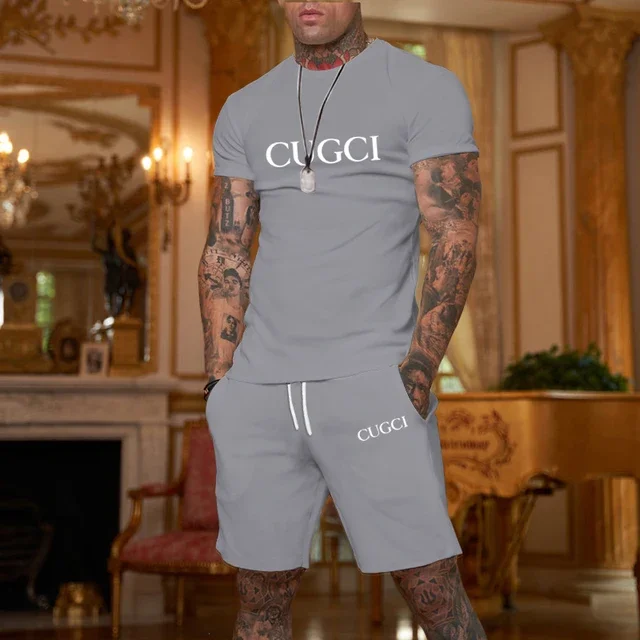Summer T-shirt, shorts men's c - Summer Clothing Essentials Men recension och pris