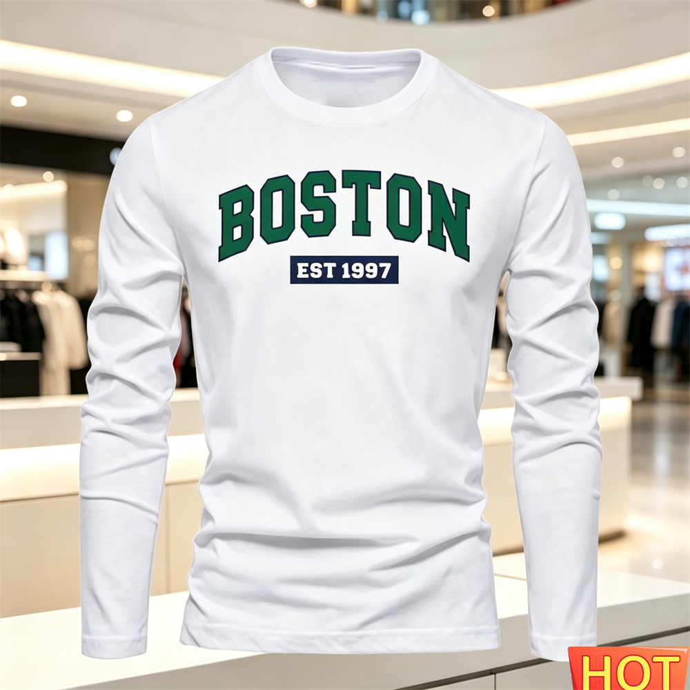Autumn Summer Men's long sleev - Summer Clothing Men recension och pris