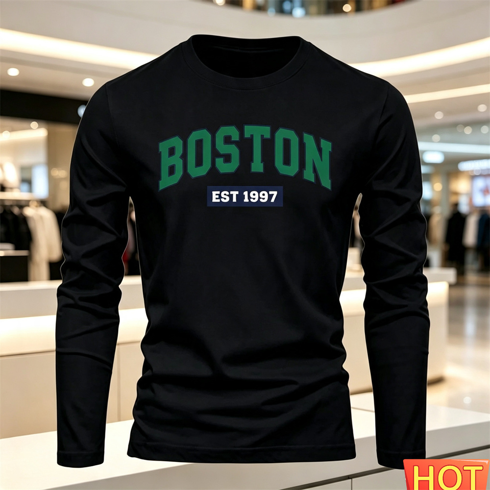 Autumn Summer Men's long sleev - Summer Clothing Men recension och pris
