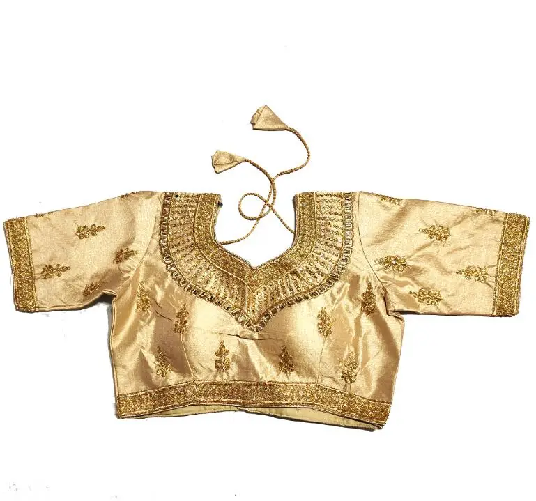 Traditional Indian Sari Top Wo - Summer Clothing India recension och pris