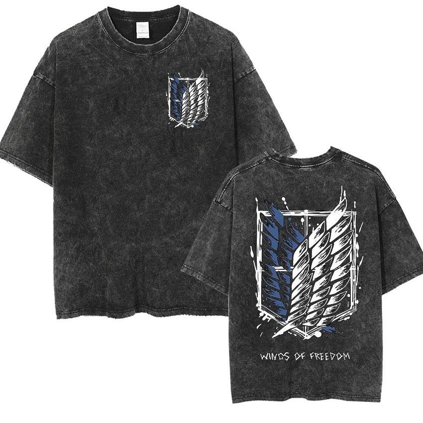 2026 Oversized Vintage Washed  - Vintage Summer Clothing Men recension och pris