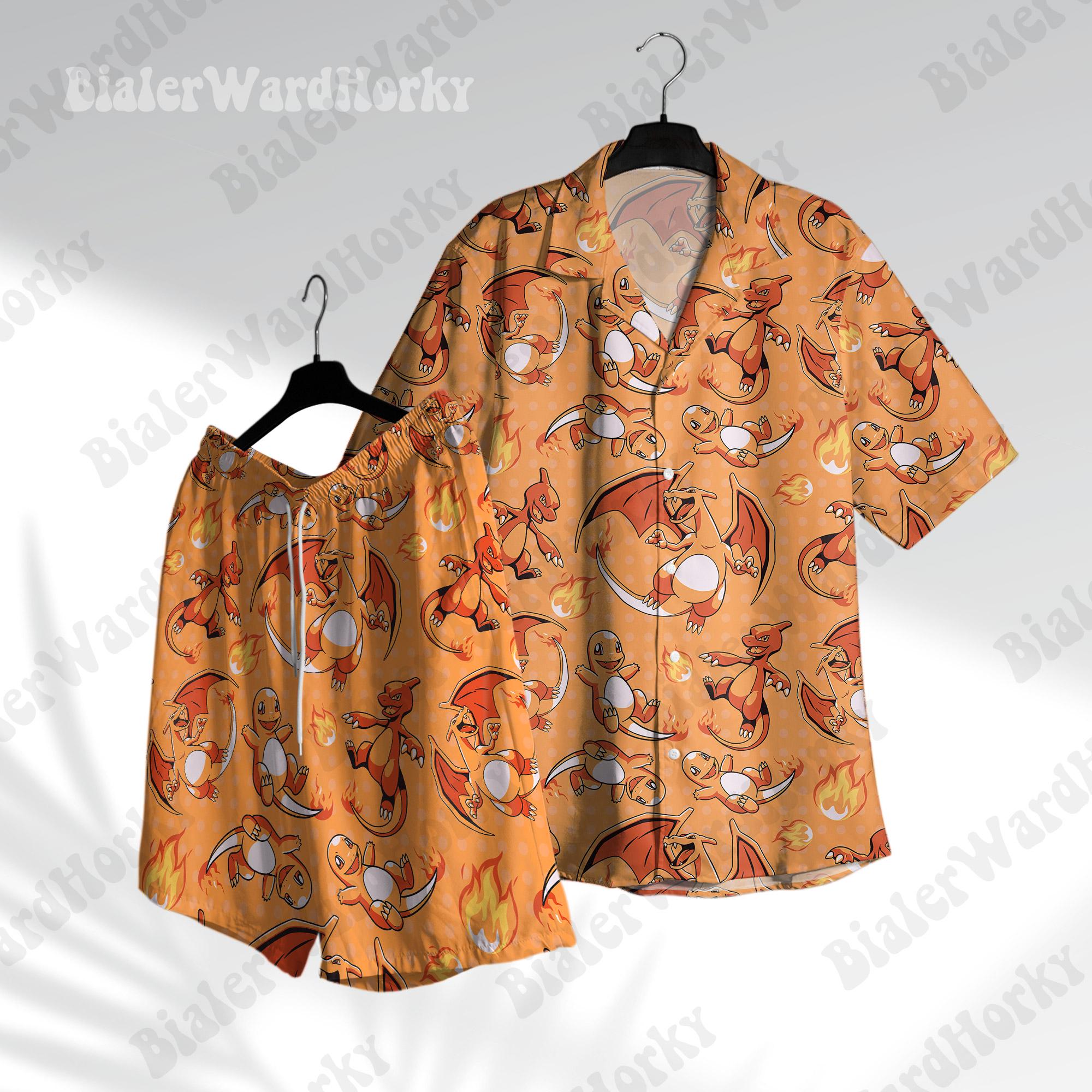 Pokémon Charizard Hawaiian Shi - Japan Summer Clothing Women recension och pris