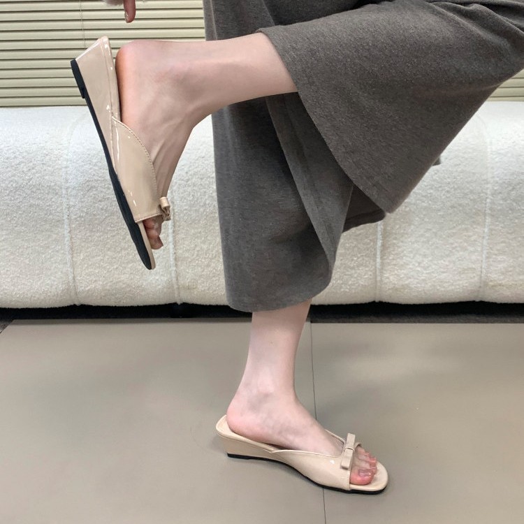 2026 New Polka Dot Wedges Heel - Summer Light Clothing recension och pris