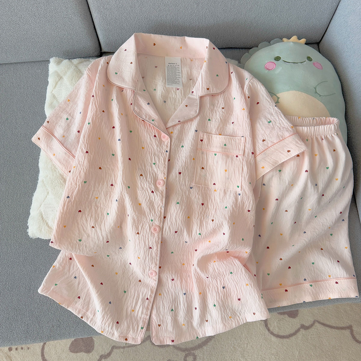 Women'S Printed Polka Dot Cott - Summer Cloth recension och pris