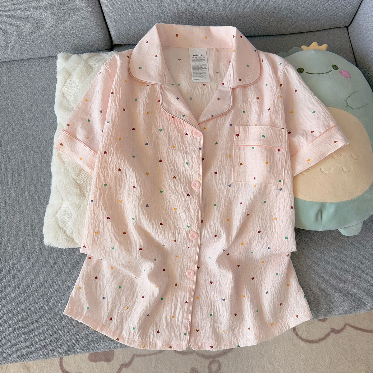 Women'S Printed Polka Dot Cott - Summer Cloth recension och pris