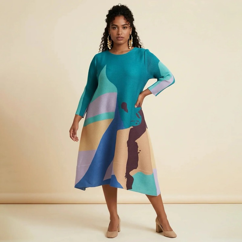 Plus Size Dashiki African Dres - Summer Clothing Plus Size Women recension och pris
