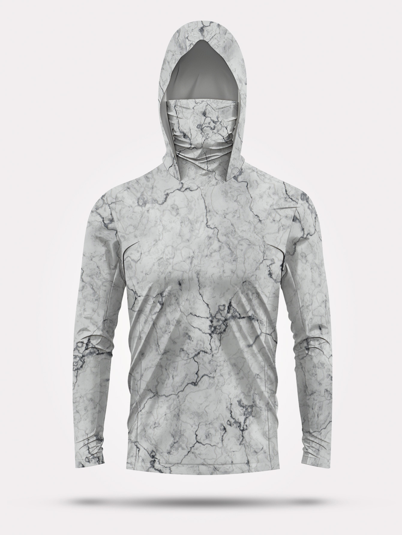 Men Hood Fishing Shirt long sl - Summer Clothing Men recension och pris