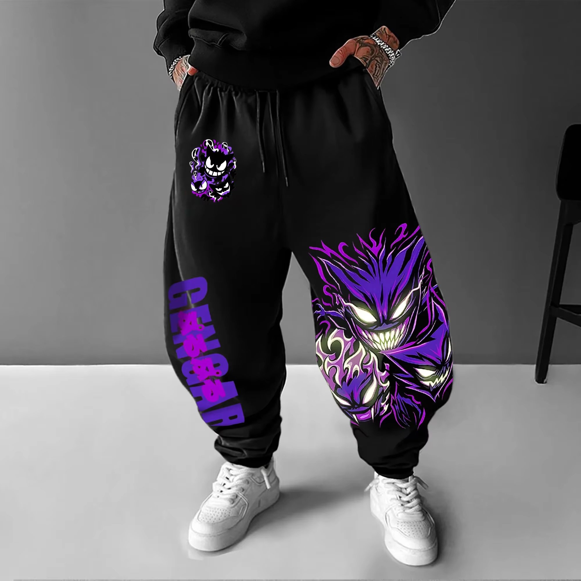 Y2K 2026 Pokemon Gengar Cotton - Japan Summer Clothing Women recension och pris