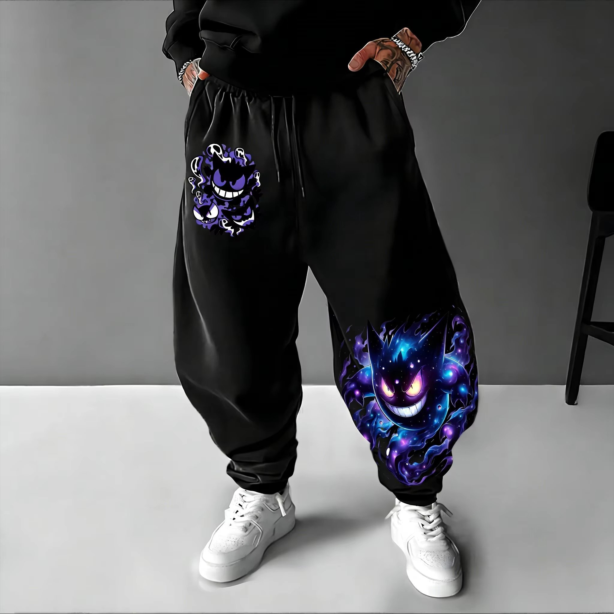 Y2K 2026 Pokemon Gengar Cotton - Japan Summer Clothing Women recension och pris
