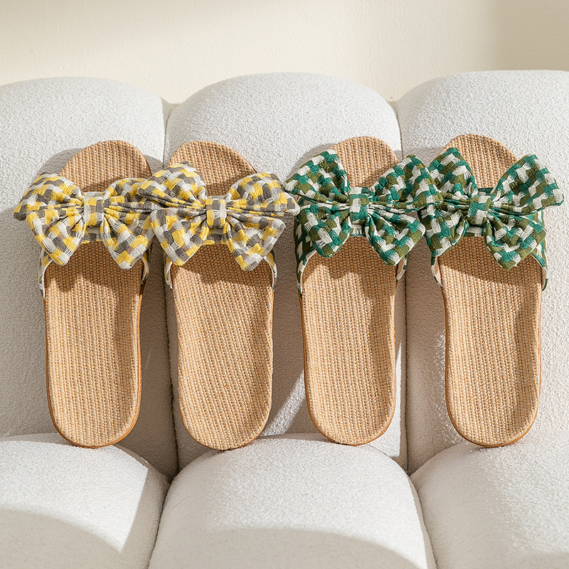 New linen fabric slippers for  - Summer Cloth recension och pris
