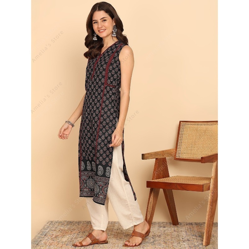 Indian Ethnic Style Women's Bl - Summer Clothing India recension och pris