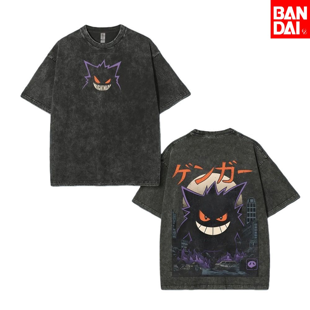 Pokemon Gastly Haunter Gengar  - Vintage Summer Clothing Men recension och pris
