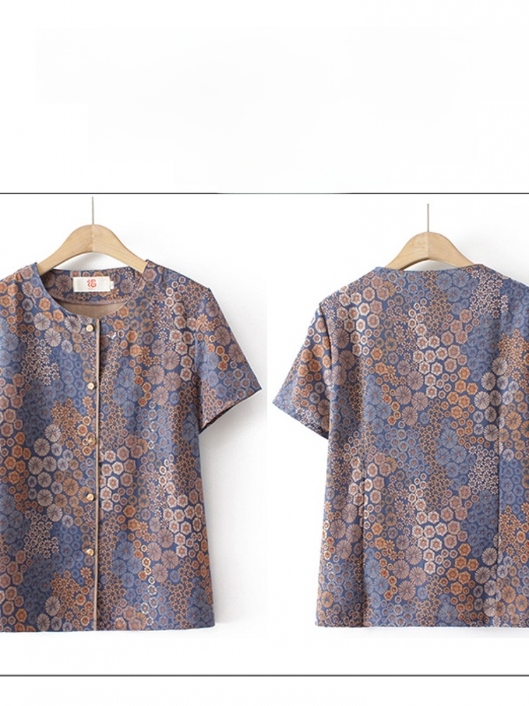 Grandma Style Short Sleeve Two - Summer Clothing Over 60 recension och pris
