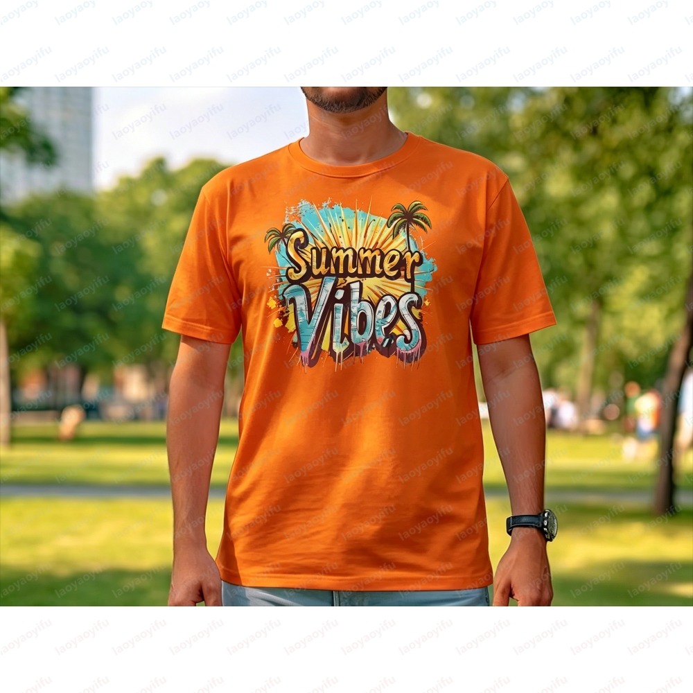 Unisex Summer Vibes T-Shirt Co - Summer Vibes Clothing Men recension och pris