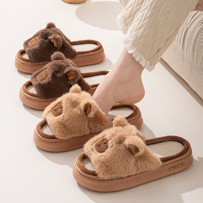 Hemp Cartoon Women's Slippers  - Summer Cloth recension och pris