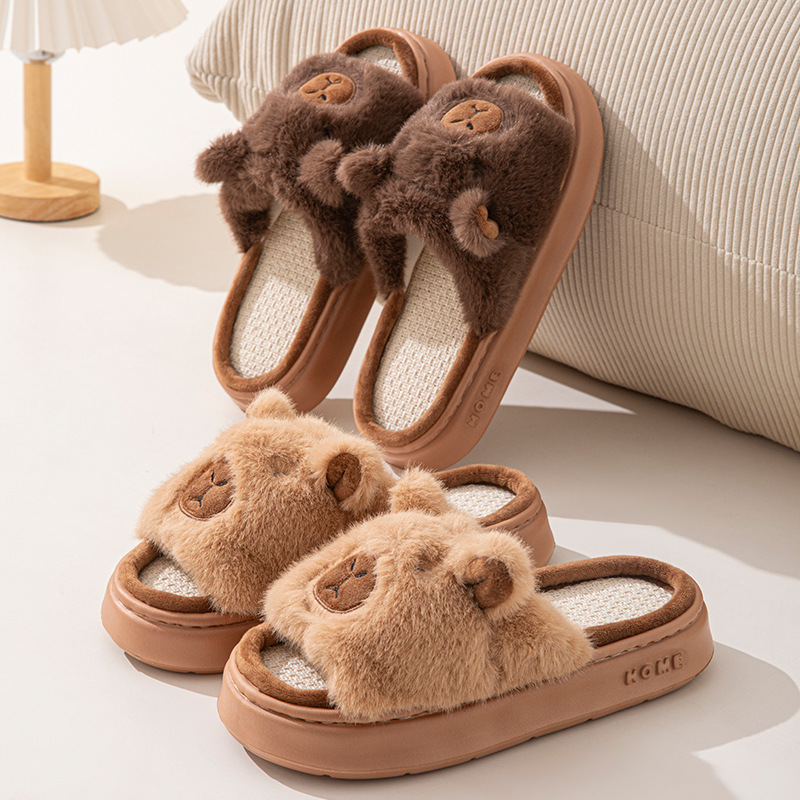 Hemp Cartoon Women's Slippers  - Summer Cloth recension och pris