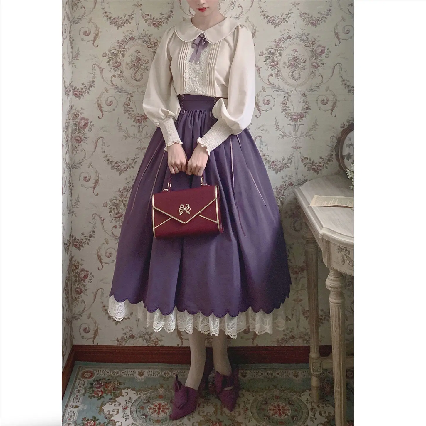 NONSAR Lolita Embroidery Dress - Summer Victorian Clothing recension och pris